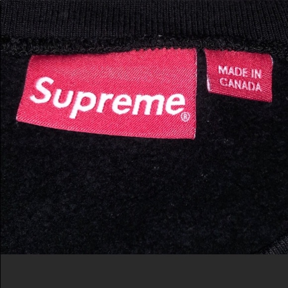 Supreme NYC crew neck